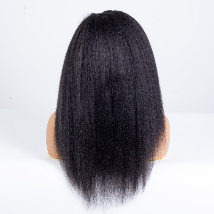 Clearance - V-Part Wig Indian Hair - 16" Kinky Straight Size 1 - MTY-5436