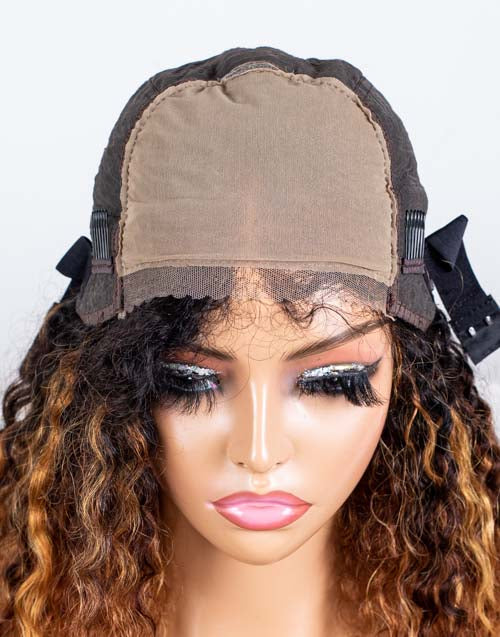Clearance - 5x5" Closure Wig Indian Hair - 14" Silky Size Average - MTY-4074
