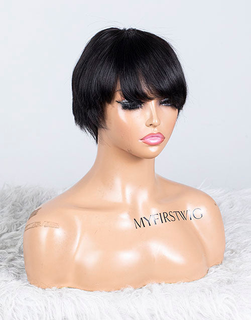 Clearance - 13x6" Indian Hair 160% Density - 10" Silky Size 1 - MTY-2817