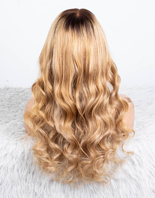 Clearance - 13x6" Closure Wig Indian Hair - 20" Silky Size 1 - MT-3543