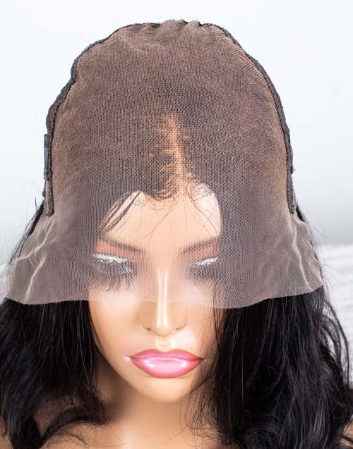 Clearance - 10x6" Closure Wig Indian Hair - 16" Silky Size 1 - MT-3536