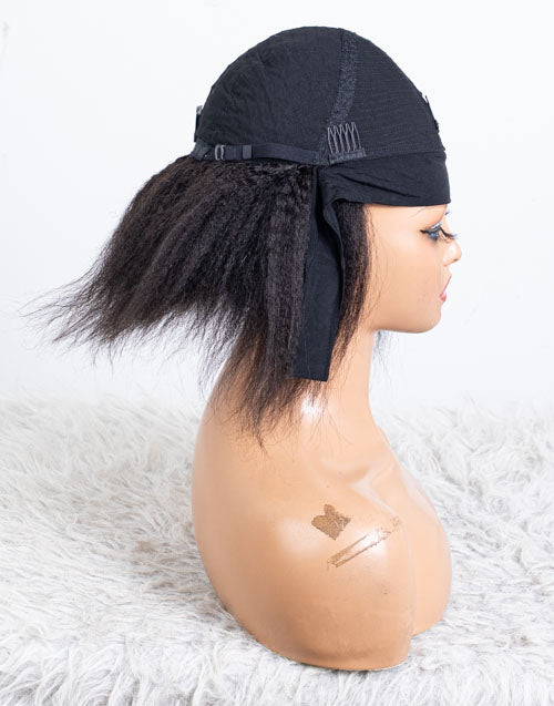 Clearance - Headband Wig  Indian Hair - 10" Kinky Size 1 - MHY-578