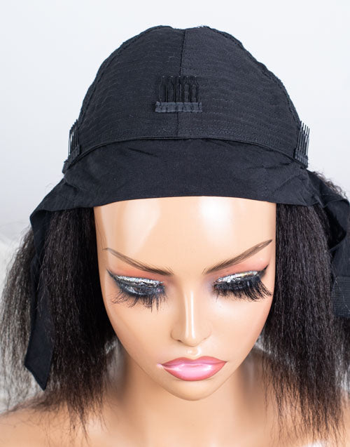 Clearance - Headband Wig  Indian Hair - 10" Kinky Size 1 - MHY-578