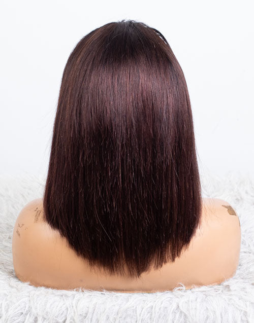 Clearance - Headband Wig  Indian Hair - 12" Silky Average Size - MH-836