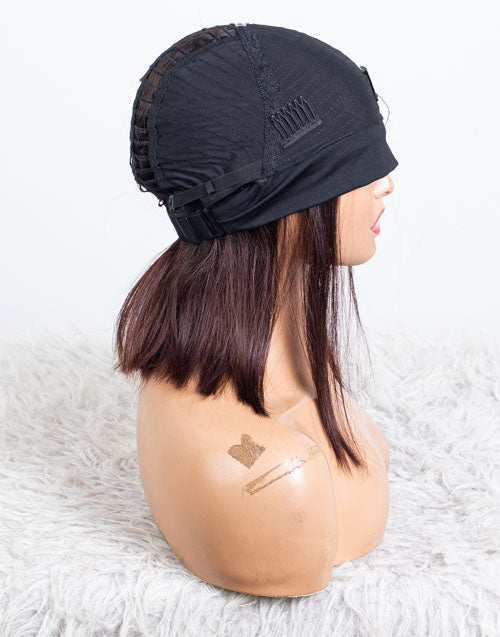Clearance - Headband Wig  Indian Hair - 12" Silky Average Size - MH-836