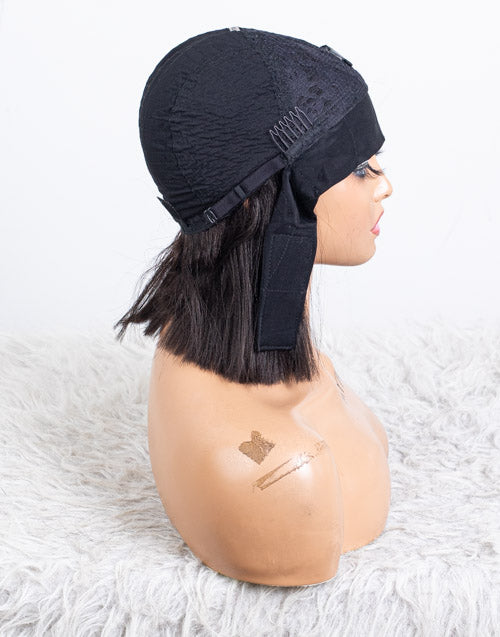 Clearance - Headband Wig  Indian Hair - 12" Yaki  Size-1 - MHY-568