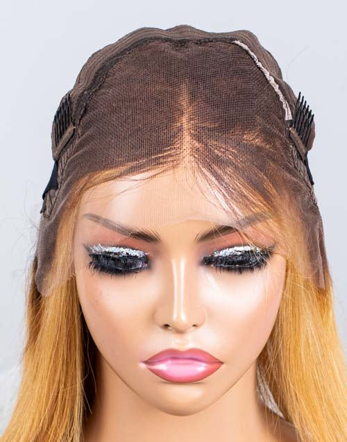 Clearance - 13x4" Lace Front Wig Malaysian Hair - 12" Silky Size 1 - MTY-1595