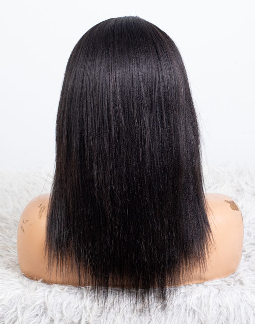 Clearance - Headband Wig  Malaysian Hair - 12" Yaki Size 2 - MHY-589
