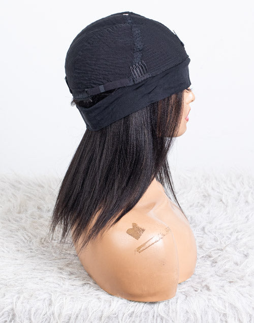 Clearance - Headband Wig  Malaysian Hair - 12" Yaki Size 2 - MHY-589