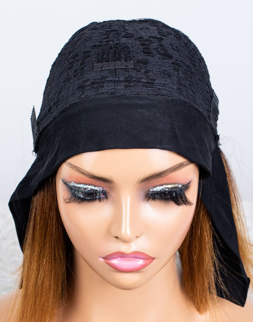 Ausverkauf - Stirnbandperücke ohne Kleber, keine Spitze, indisches Haar, 12 Zoll, seidig, Größe 1 - MHY-246