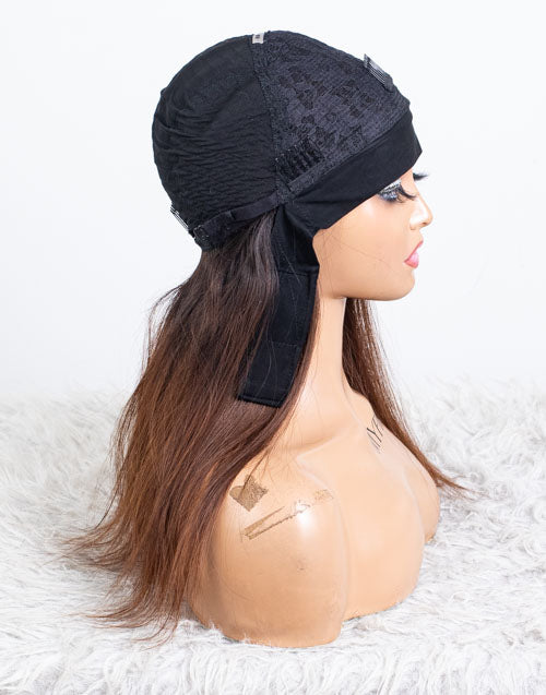 Clearance - Headband Wig  Indian Hair - 16" Silky  Size-1 - MHY-664