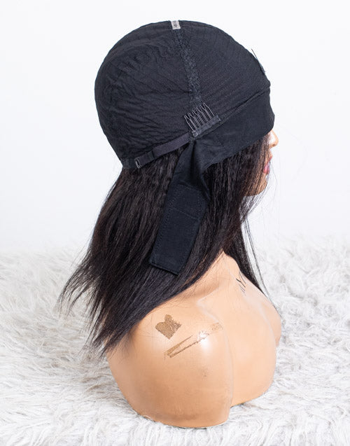 Clearance - Headband Wig  Indian Hair - 12" Kinky Size 2- MHY-565