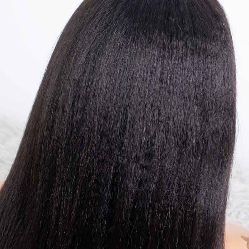 Clearance - 13x6 Lace Front Wig Indian Hair - 14" Kinky Size 1 - TH005