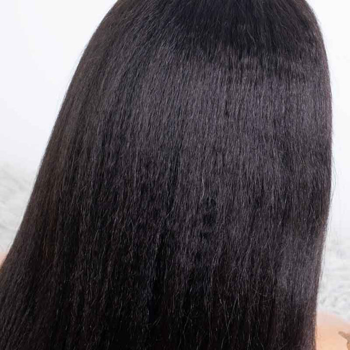 Clearance - 13x6 Lace Front Wig Indian Hair - 14" Kinky Size 1 - TH005
