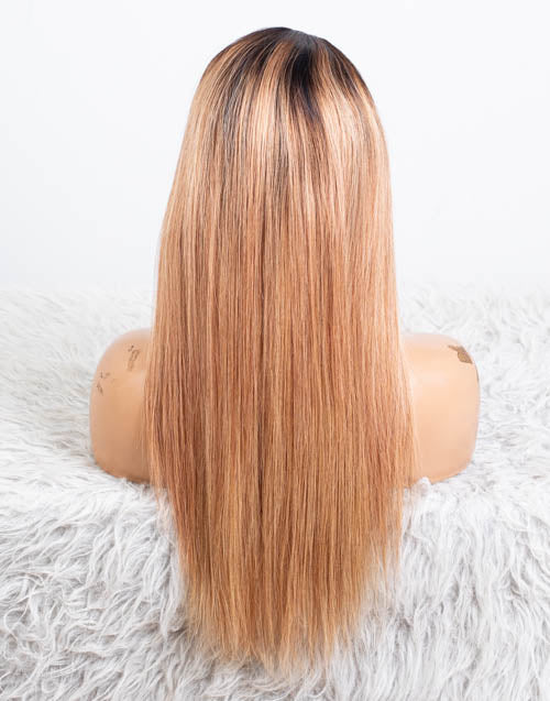 Clearance - Headband Wig  Indian Hair - 18" Silky  Size-1 - MH-821