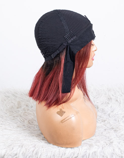 Clearance - Headband Wig  Indian Hair - 12" Yaki  Size-1 - MHY-595