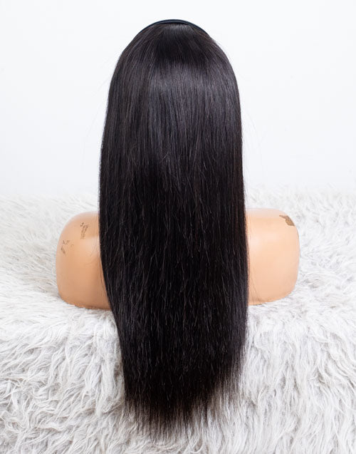 Clearance - Headband Wig  Indian Hair - 18" Silky Average Size - MHY-593