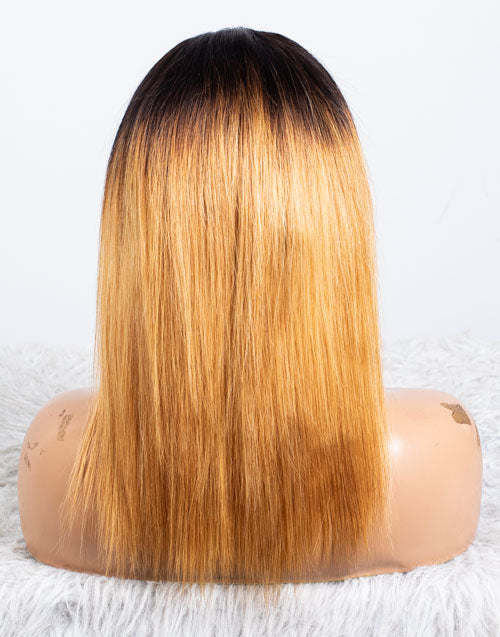 Clearance - Headband Wig Glueless No Lace Indian Hair - 12" Silky Size Average - MHY-548