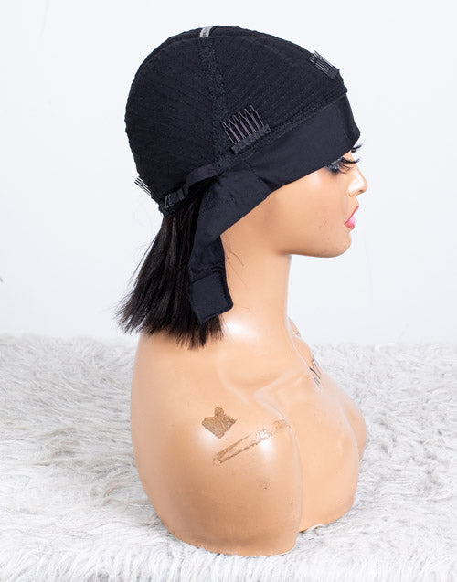 Clearance - Headband Wig Glueless No Lace Indian Hair - 10" Yaki Size 1 - MHY-452