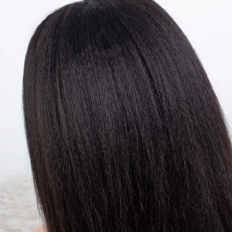 Clearance - 13x6 Lace Front Wig Indian Hair - 10" Kinky Size 1 - TH006