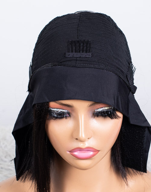 Clearance - Headband Wig Glueless No Lace Indian Hair - 10" Yaki Size 1 - MHY-451