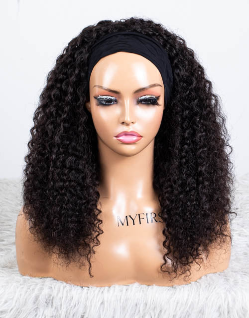 Clearance - Headband Wig Glueless No Lace Malaysian Hair - 20" Silky Size 1 - MHY-405