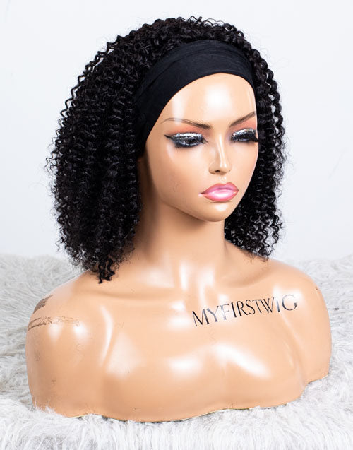 Clearance - Headband Wig Glueless No Lace Indian Hair - 14" Silky Size 1 - MHY-399