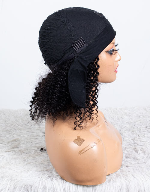 Clearance - Headband Wig Glueless No Lace Indian Hair - 14" Silky Size 1 - MHY-399