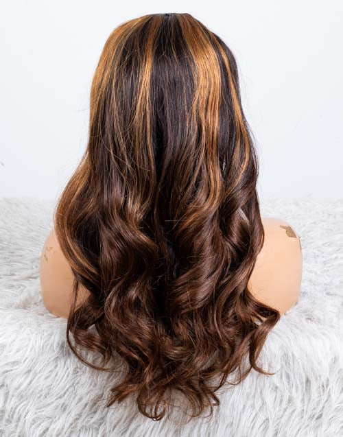 Clearance - Headband Wig Glueless No Lace Malaysian Hair - 20" Silky Size 1 - MHY-385