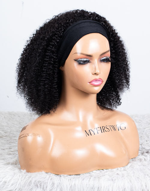 Clearance - Headband Wig Glueless No Lace Indian Hair - 14" Silky Size 1 - MHY-389