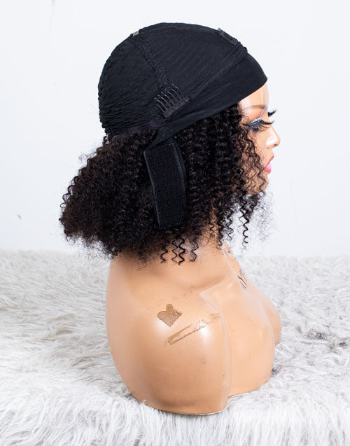 Clearance - Headband Wig Glueless No Lace Indian Hair - 14" Silky Size 1 - MHY-389