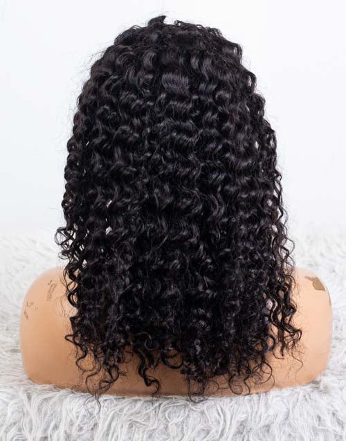 Clearance - Headband Wig  Indian Hair - 16" Curly Size 2- MHY-594