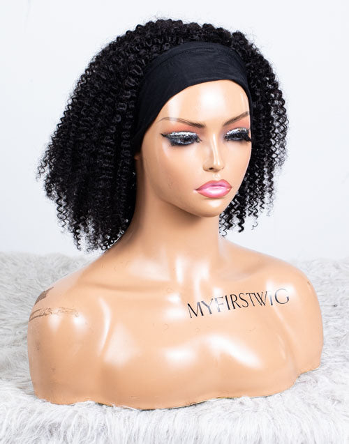 Clearance - Headband Wig Glueless No Lace Indian Hair - 12" Silky Size 1 - MHY-411