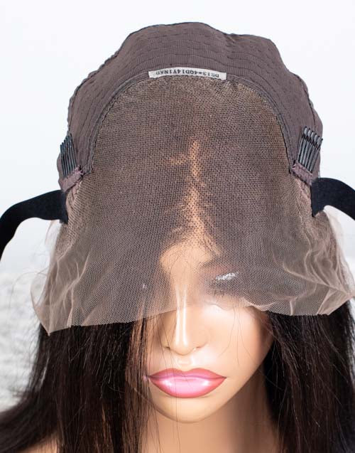 Clearance - 13x4" Indian Hair - 14 Inch Yaki Size 1 - MTY-4112