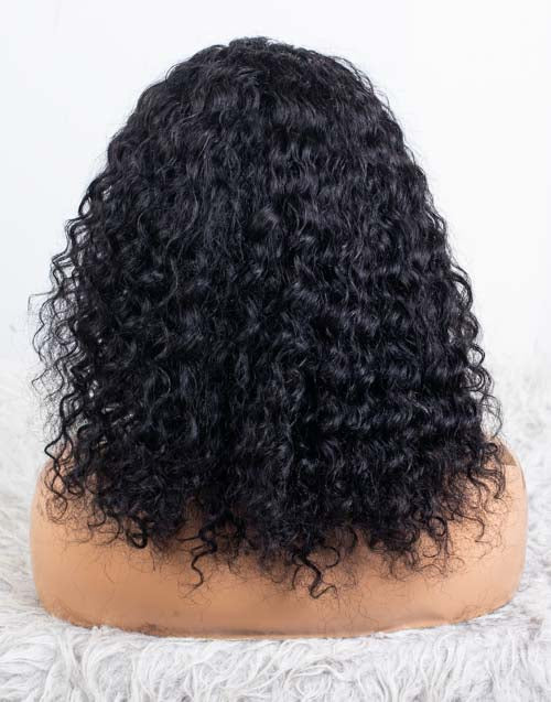 Clearance - Headband Wig  Indian Hair - 14" Curly Size 1- MHY-642