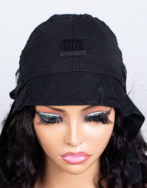 Ausverkauf - Stirnbandperücke ohne Kleber, keine Spitze, indisches Haar, 12 Zoll, seidig, Größe 1 - MHY-246