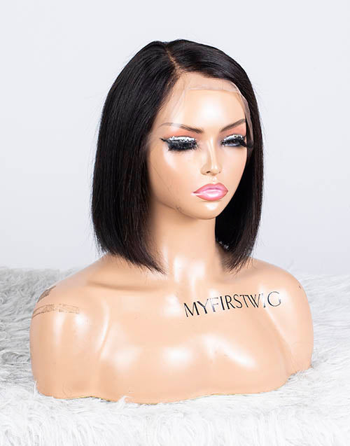 Clearance - 13x6" Indian Hair 160% Density - 10" Silky Size 1 - MTY-2501