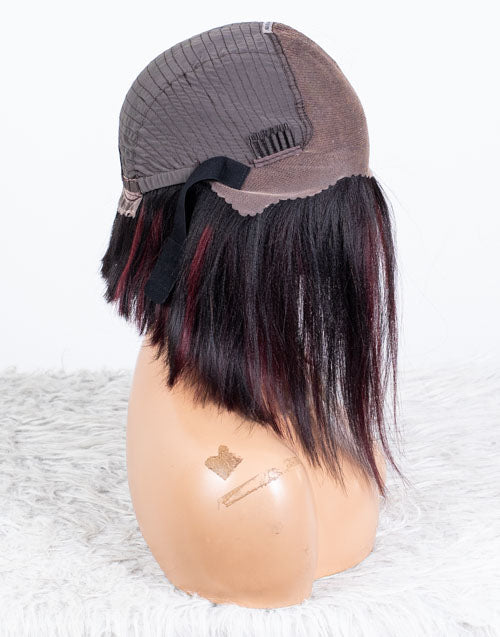 Clearance - 13x6" Indian Hair - 10 Inch Yaki Size 2 - MTY-4107