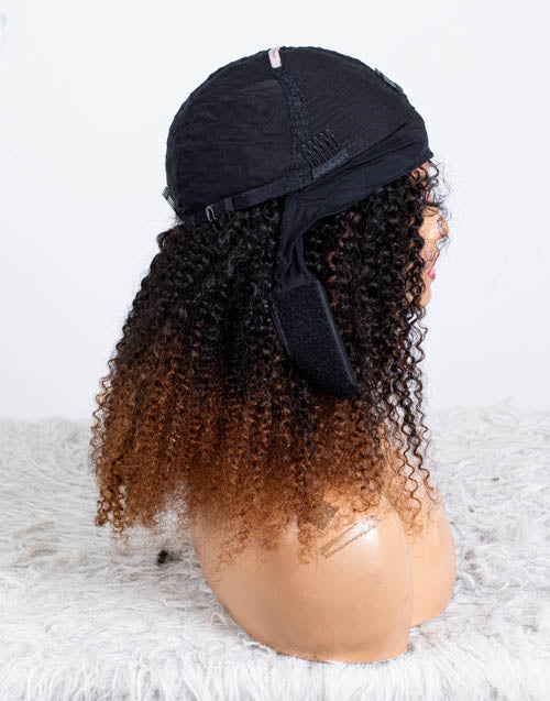 Clearance - Headband Wig Glueless No Lace Malaysian Hair - 18" Silky Size 1 - MHY-403