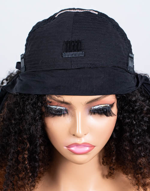 Clearance - Headband Wig Glueless No Lace Malaysian Hair - 18" Silky Size 1 - MHY-403