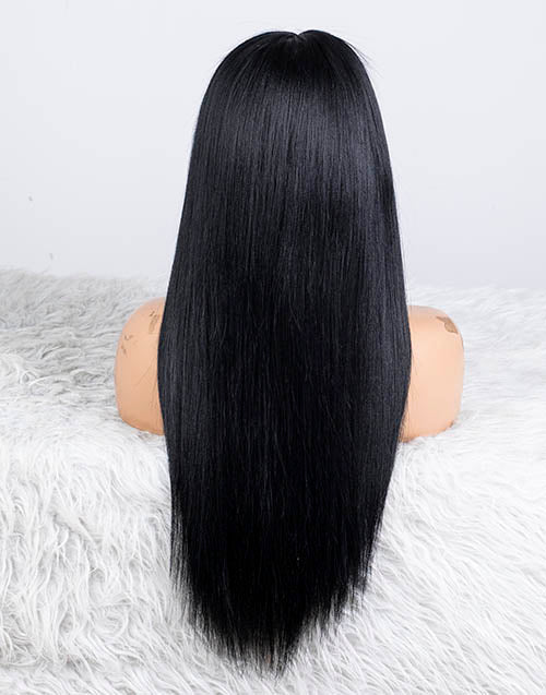 Clearance - 13x6" Indian Hair 160% Density - 20" Yaki Size 2 - MTY-2459