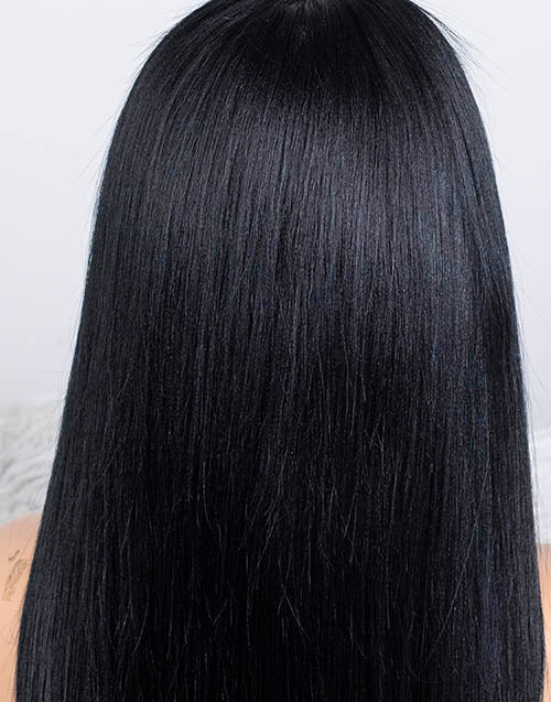 Clearance - 13x6" Indian Hair 160% Density - 20" Yaki Size 2 - MTY-2459
