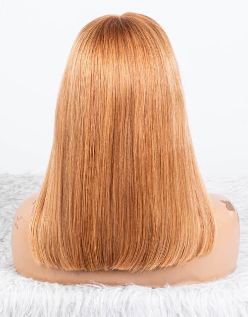 Clearance - 13x6" Indian Hair 160% Density - 14 Inch Yaki Size 2 - MTY-4134