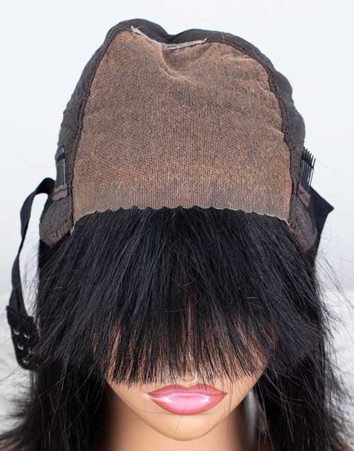 Clearance - 5x5" Closure Wig Indian Hair - 10" Silky Size Average - MTY-4106