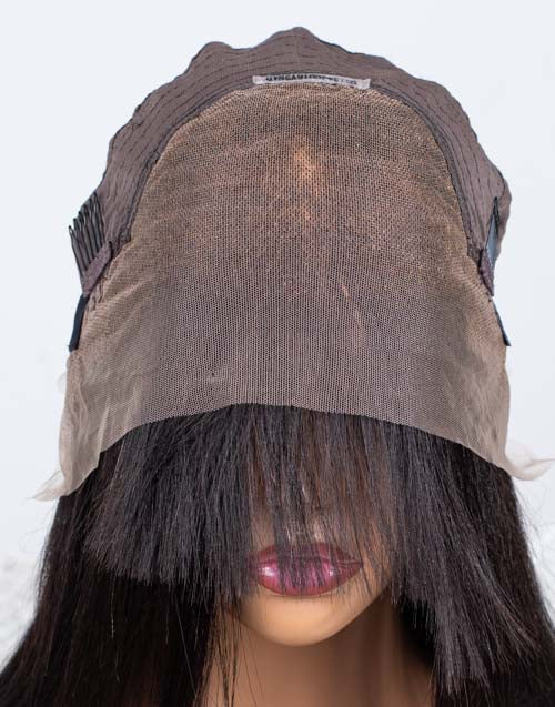 Clearance - 13x4" Lace Front Wig Indian Hair - 16" Yaki Size 2 - MTY-1687