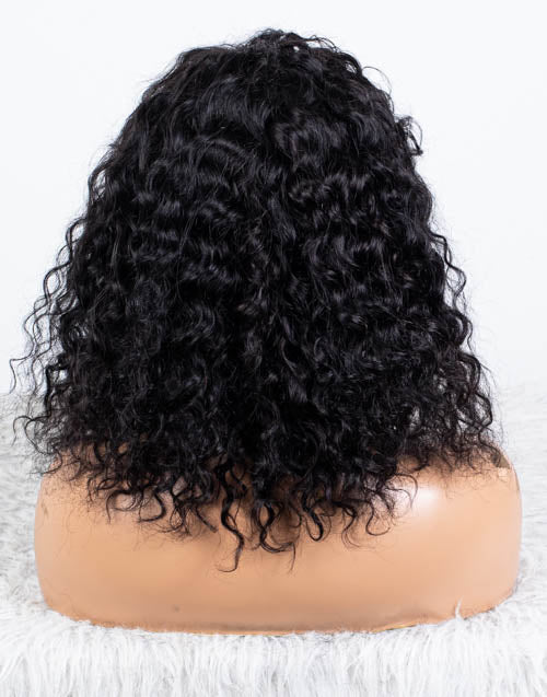 Clearance - 4x4" Closure Wig Indian Hair 160% Density - 12" Silky Size Average - MTY-4127