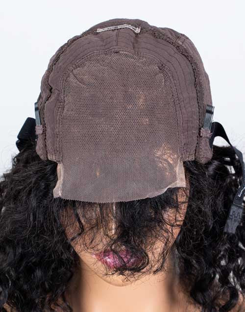 Clearance - 4x4" Closure Wig Indian Hair 160% Density - 12" Silky Size Average - MTY-4127