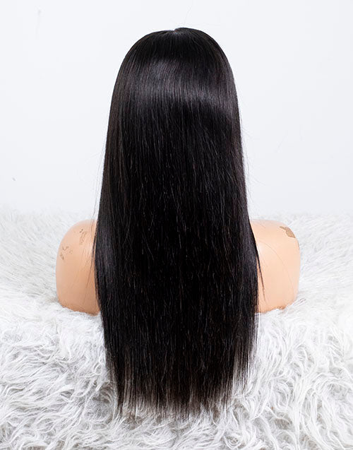 Clearance - 5x5" Closure Wig Indian Hair - 16" Silky Size Average - MT-3443