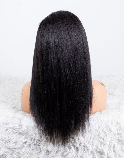 Clearance - 13x6" Lace Front Wig Indian Hair - 14" Kinky Size 1 - MTY-3334