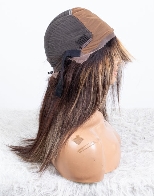 Clearance - 13x6" Indian Hair 160% Density - 16" Silky Size 1 - MTY-4401